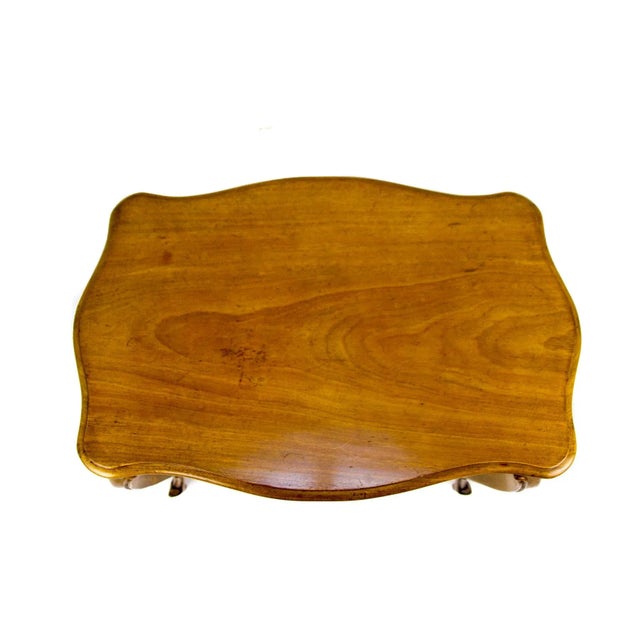 Rococo Style French Walnut Dining Table, 1930s For Sale - Image 12 of 15