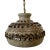 Brutalist Danish Ceramic Pendant Lamp For Sale