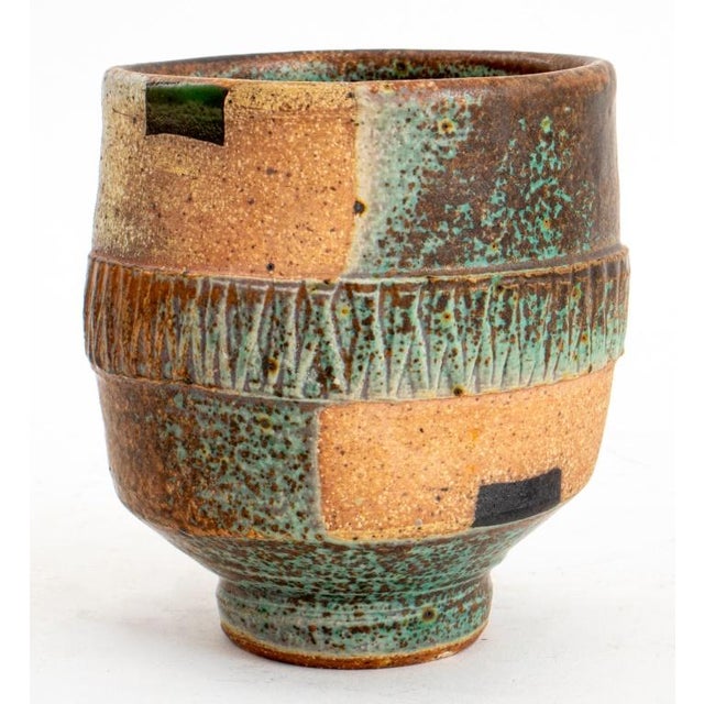 Yellow Studio Art Pottery Tableware Pieces, 10 For Sale - Image 8 of 12