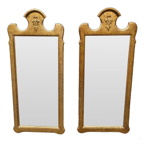 Pair of Vintage Hollywood Regency Gilt Mirrors