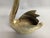 Large Vintage Brass Swan Planter For Sale - Image 9 of 12