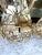 1960s Gold Tone/ Crystal Wall Sconces Attrib. Palwa" - a Pair For Sale - Image 10 of 12