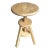 Industrial Adjustable Wood Tripod Stool For Sale