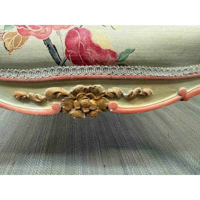 French Louis XV Bergere Chair, Gilded For Sale In San Francisco - Image 6 of 12