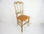 Hollywood Regency Gilded Wood Chiavari Chair With Woven Seat For Sale - Image 3 of 12
