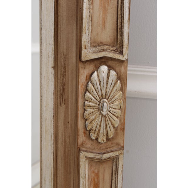 Ethan Allen Large Italian Carved Pier Mirror For Sale - Image 11 of 18