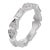 Vintage Mixed Cut Diamond Platinum Eternity Band, Size 5 For Sale