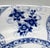 Large Vintage Blue & White Japanese Porcelain Geometric Bowl - Chinoiserie, Traditional, Asian, Grandmillennial For Sale - Image 11 of 14