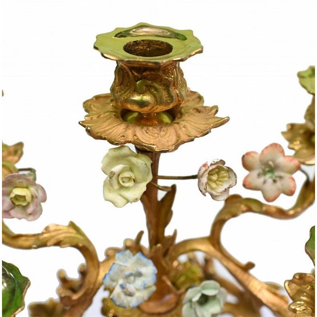 Regency Porcelain Elephant Candelabras, 1880, Set of 2 For Sale - Image 11 of 15