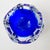 Vintage Blue Murano Glass Ashtray, 1960s For Sale - Image 3 of 12
