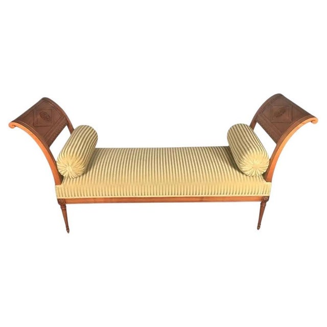 Neoclassical Daybed Style of Henri Jacob (1753-1824), France 19th Century, 1850 For Sale - Image 8 of 8
