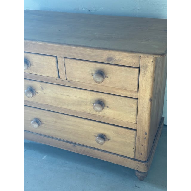 Antique Pine Two Over Two Drawers - Chest of Drawers From England For Sale - Image 11 of 18