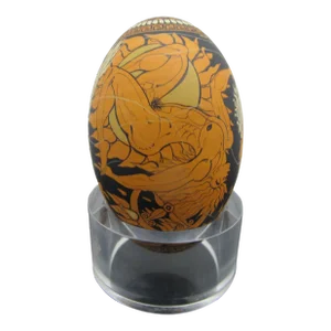 Yyiannis Nomikos Male Erotic Mythology Trojan War Painting on Duck Egg Art 1977
