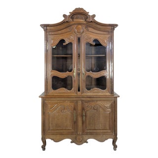 Vintage Cauchois Oak Sideboard For Sale