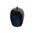 Black Monochrome Minimalistic Ovoid Round Teardrop Finial Lid Ceramic Jar For Sale - Image 4 of 7