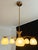 Vintage Art Deco Pendant in Brass For Sale - Image 9 of 13
