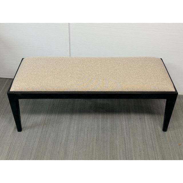 Contemporary Brownstone Furniture Messina Bench For Sale - Image 3 of 12