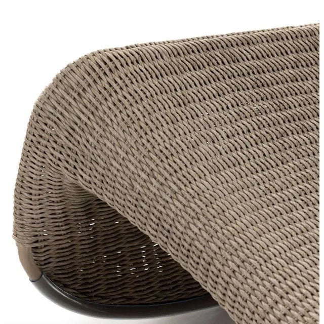 Contemporary Four Hands Portia Outdoor Rocking Chair, White For Sale - Image 3 of 12