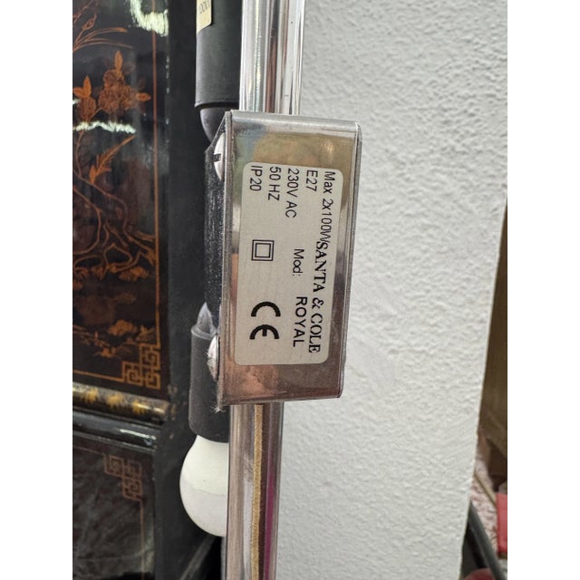 Royal Floor Lamp by Santa & Cole for Arne Jacobsen, 1960s, in Good conditions. Designed 1960 to 1969 This piece has an...