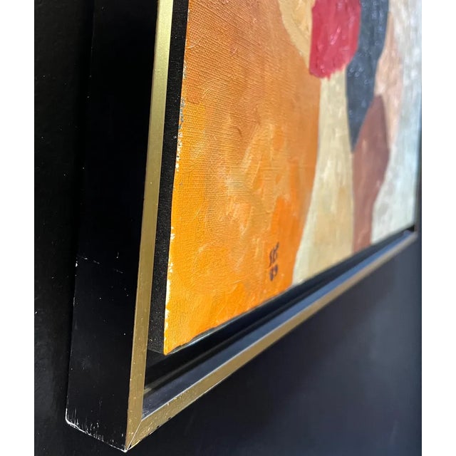 Franz Stirnimann, Abstract Composition No. 2, Oil on Canvas, 1990 For Sale - Image 6 of 11