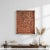Dimensions: 23" W x 2" D x 30" H This piece is a vintage artwork and is handcrafted by artisans using basic hand tools....