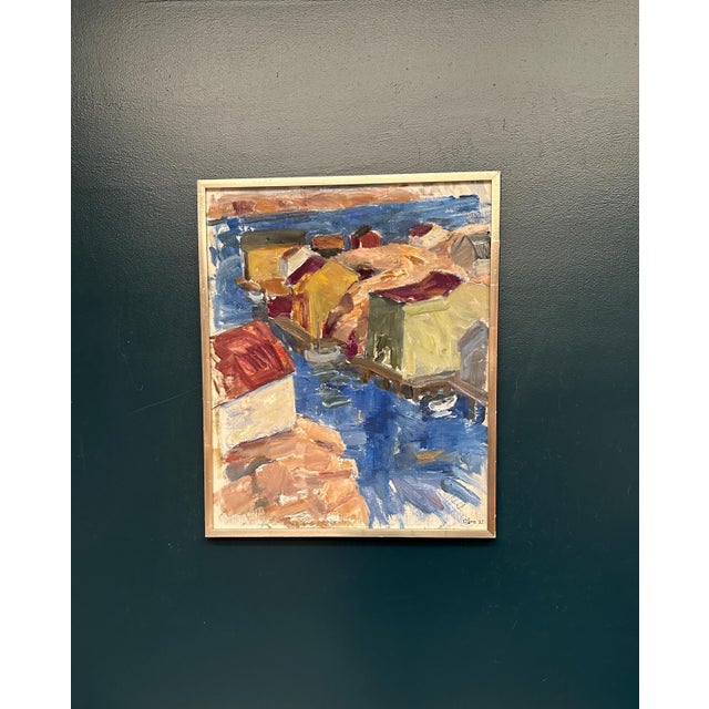 Tryggve Örn, Vivid Landscape, 1975, Oil Painting on Canvas, Framed For Sale - Image 8 of 17