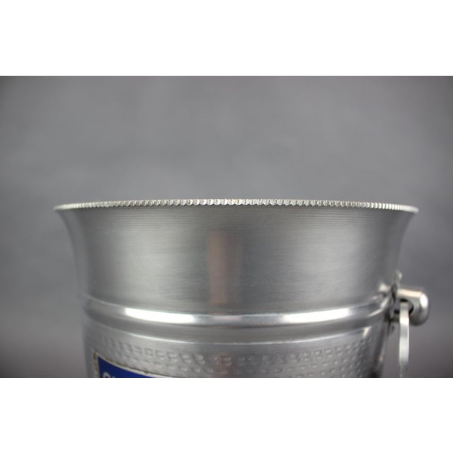 Italian Ice Bucket in Aluminum from Cinzano, 1970s For Sale - Image 6 of 11