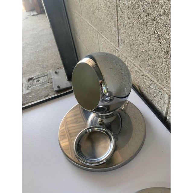 Steel Table Lamps attributed to Goffredo Reggiani, 1970s, Set of 2 For Sale - Image 3 of 8