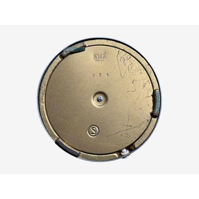 Metal Ewå Värnamo, Adjustable Desk Lamp, Brass, Metal, Sweden, 1980s For Sale - Image 7 of 8