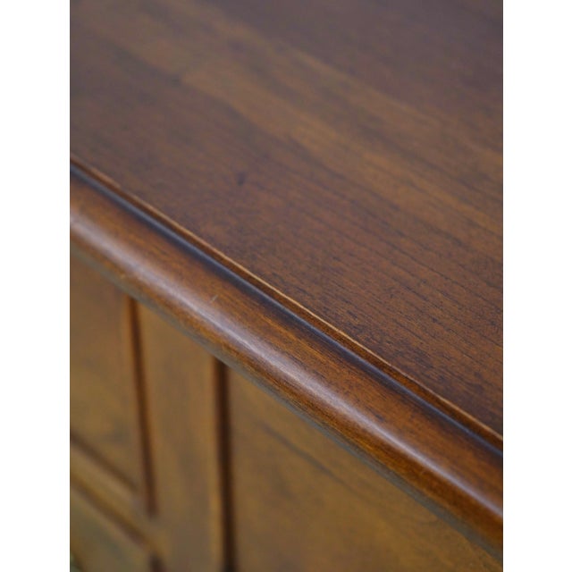 Stickley Chippendale Style Cherry Bedroom Dresser For Sale - Image 12 of 18