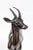 Metal Cast Bronze Antelope, circa 1935 For Sale - Image 7 of 7