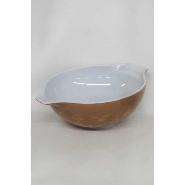 Mid 20th Century Pyrex Model No 444 Early American 4 Quart Cinderella Mixing Bowl Glass For Sale - Image 17 of 18