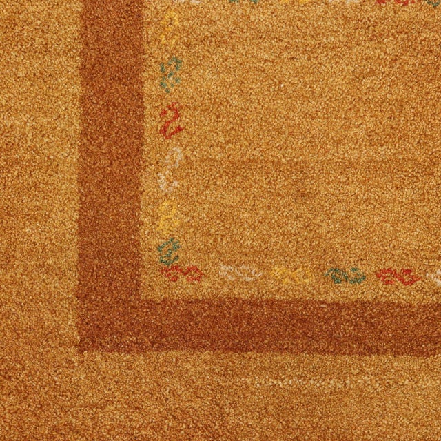 Indian Wool and Cotton Gabbeh Rug For Sale - Image 5 of 8