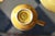 Vintage Amber Cups and Saucers from Pagnossin, 1970s, Set of 4 For Sale - Image 6 of 11