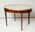 Antique French Mahogany Oval Marble-Top Bouillote Table on Tapered Legs For Sale - Image 12 of 12