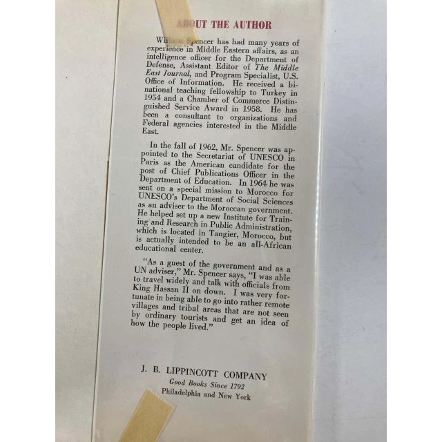 Paper The Land and People of Morocco by William Spencer, 1973 Book For Sale - Image 7 of 13