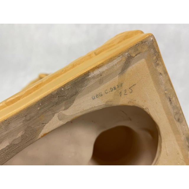 Large Socialist Realist Style Ceramic Sculpture of Sower, Czechoslovakia, Late 1940s For Sale - Image 12 of 14