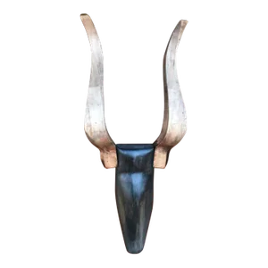 Folk Art Kudu Trophy Head by John Scarola