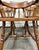 VTG Sprague & Carleton Colonial Revival Solid Maple Barrel Back Captain Chairs For Sale - Image 14 of 15