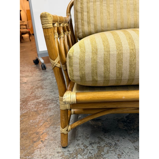 Wood McGuire Furniture Cathedral Three Seater Sofa, Vintage For Sale - Image 7 of 12