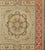French Gorgeous Antique French Aubusson Medallion Carpet With Garlands of Roses 12'3 X 15'9 For Sale - Image 3 of 6