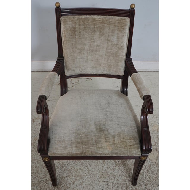 Age: Approx: 30 Years Old Details: Finish no.29 Regency Style Model 106 Fine Carved Details High Quality Construction...