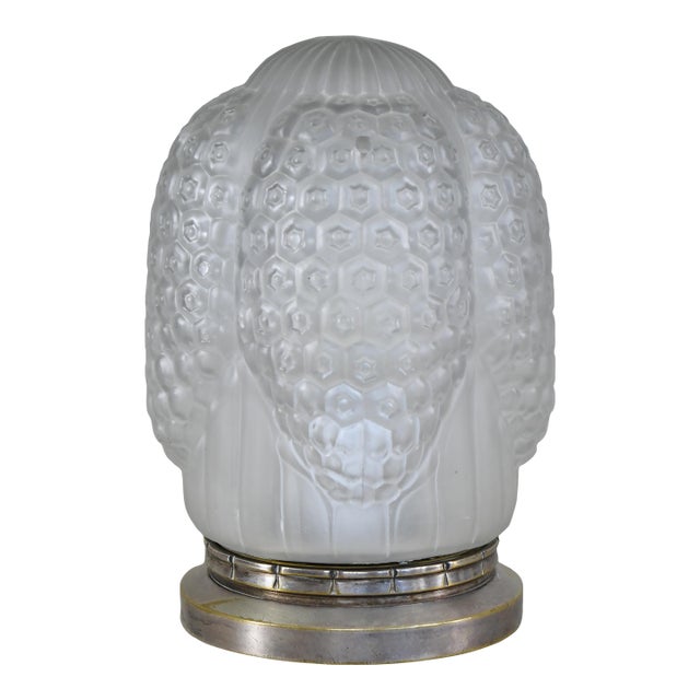 1920s French Art Deco Lamp by Simonet Freres & Dieupart - France For Sale