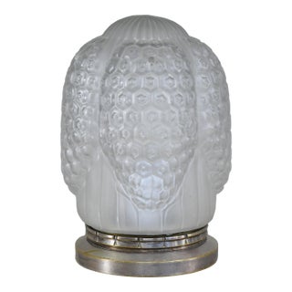 French Art Deco Lamp by Simonet Freres & Dieupart - 1930s France For Sale