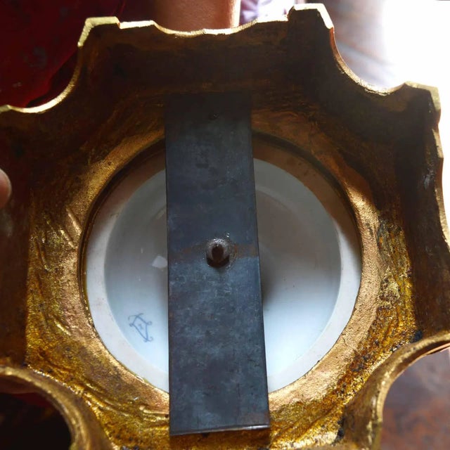 19th Century Porcelain Sevres Vase With Gild Bronze For Sale - Image 9 of 9