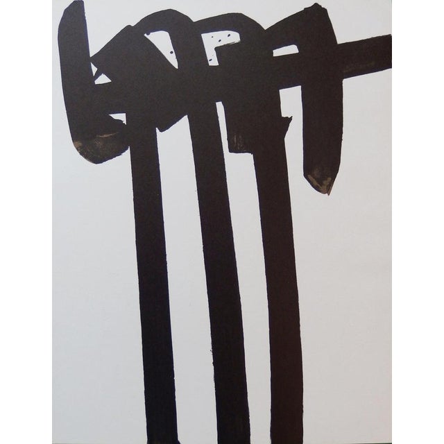 Pierre Soulages, Lithograph No. 28, Lithograph For Sale - Image 6 of 6