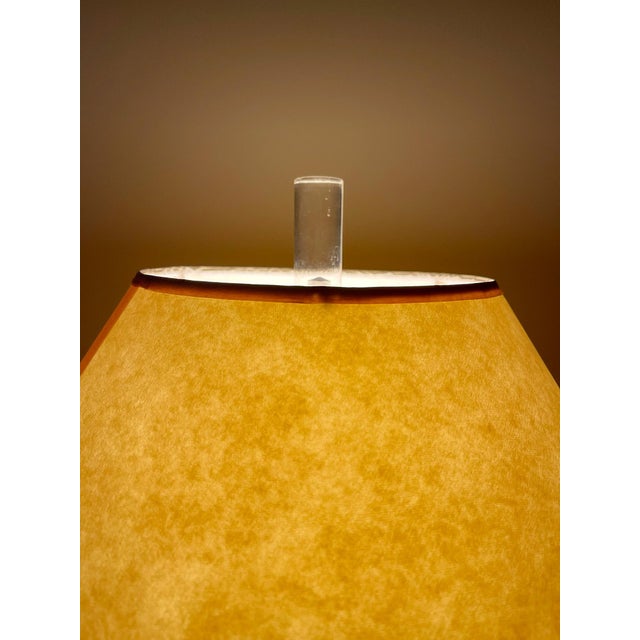 Hivo Van Teal 1970s Signed Hivo Van Teal Sculptural Lucite Fan Table Lamp For Sale - Image 4 of 8