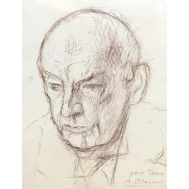 Paper Alexandre Blanchet Portrait of John Torcapel, 1920 For Sale - Image 7 of 7