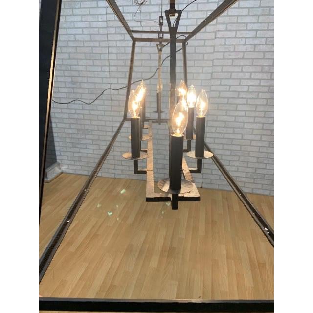 Restoration Hardware Atwell Linear Chandelier 54” Chairish