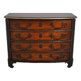 Monumental French Louis XV Style Commode Chest For Sale